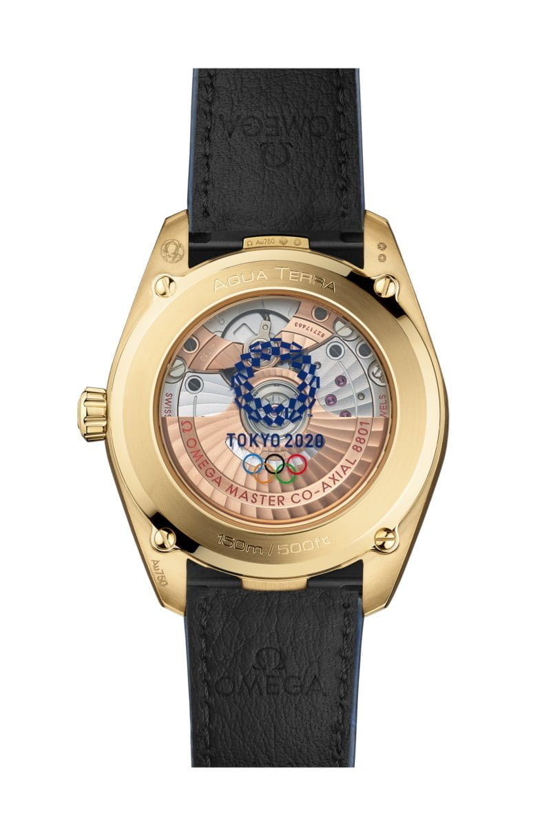 New Omega Seamaster Aqua Terra Tokyo 2020 Gold Edition