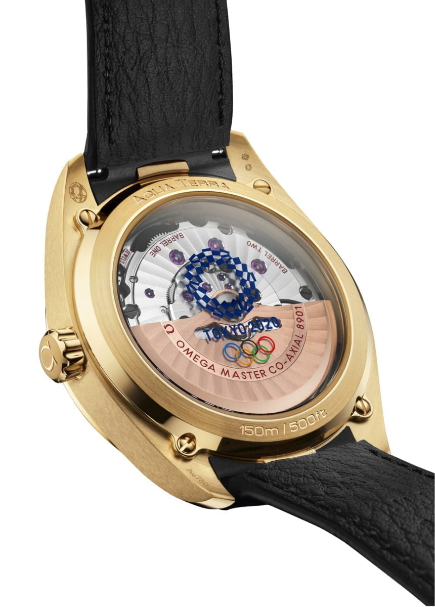 New Omega Seamaster Aqua Terra Tokyo 2020 Gold Edition