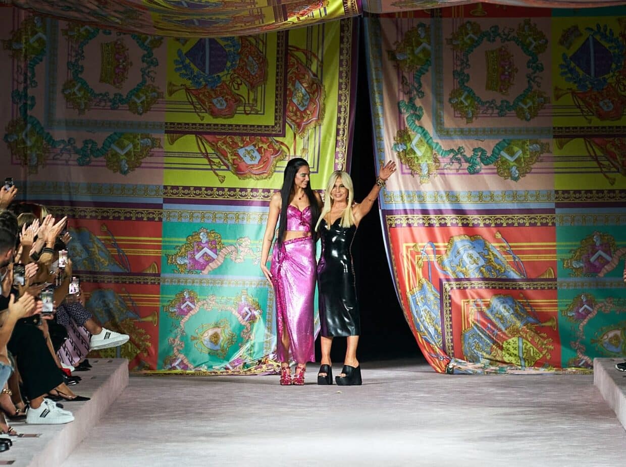 A Versace Fashion Show for Z Generation A Versace Fashion Show for Z Generation