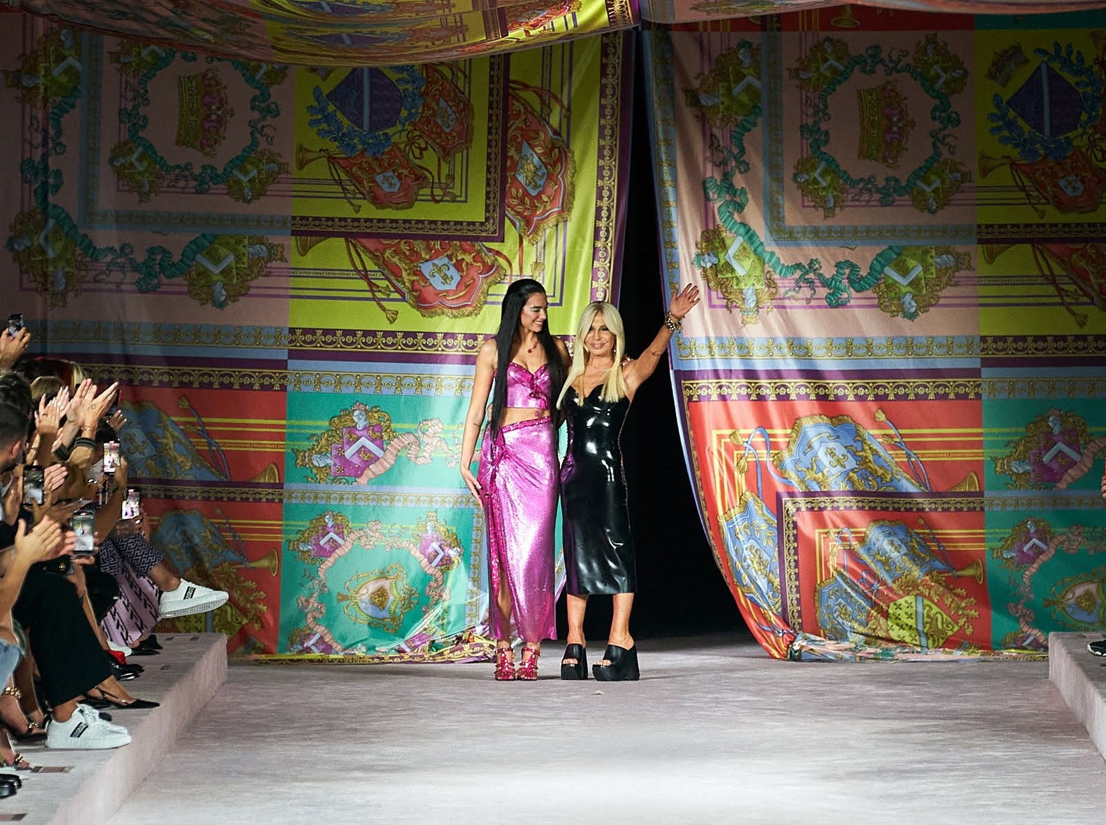 A Versace Fashion Show for Z Generation