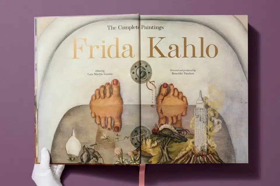 The Complete Paintings of Frida Kahlo Are Collected in A Table Book The Complete Paintings Of Frida Kahlo Are Collected In A Table Book