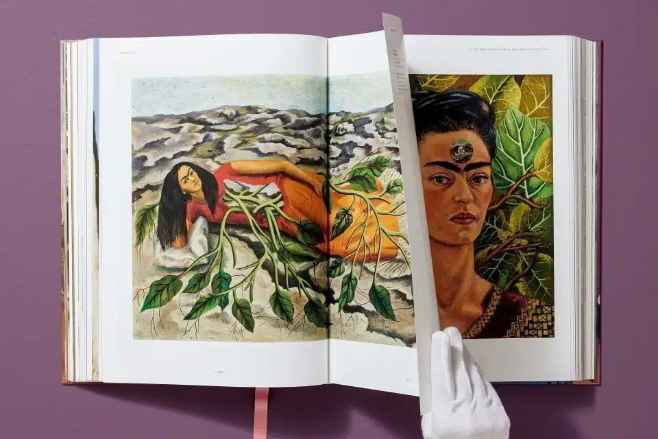 The Complete Paintings of Frida Kahlo Are Collected in A Table Book The Complete Paintings Of Frida Kahlo Are Collected In A Table Book