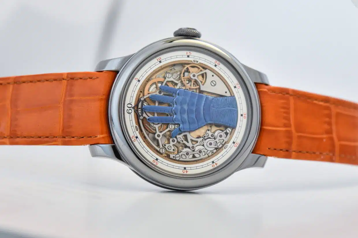 Could A Hand in A Watch Display Time?