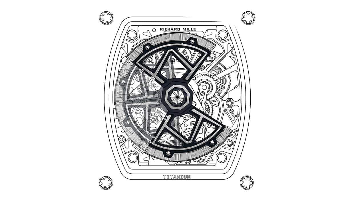 Richard Mille Dropped the RM 35-03 Automatic “Rafael Nadal”, with the Butterfly Rotor Richard Mille Dropped The Rm 35-03 Automatic “Rafael Nadal”, With The Butterfly Rotor