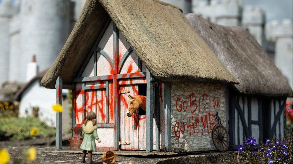 A Stable Signed by Banksy A Stable Signed by Banksy