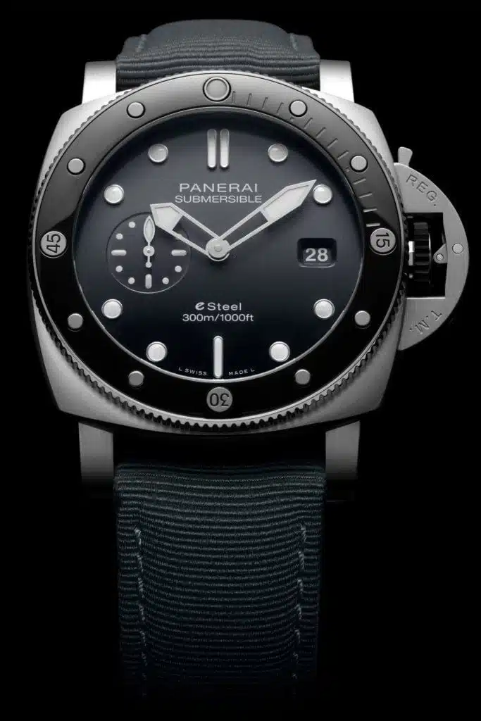 Watches and Wonders 2022: Panerai Submersible QuarantaQuattro eSteel Watches And Wonders 2022: Panerai Submersible Quarantaquattro Esteel