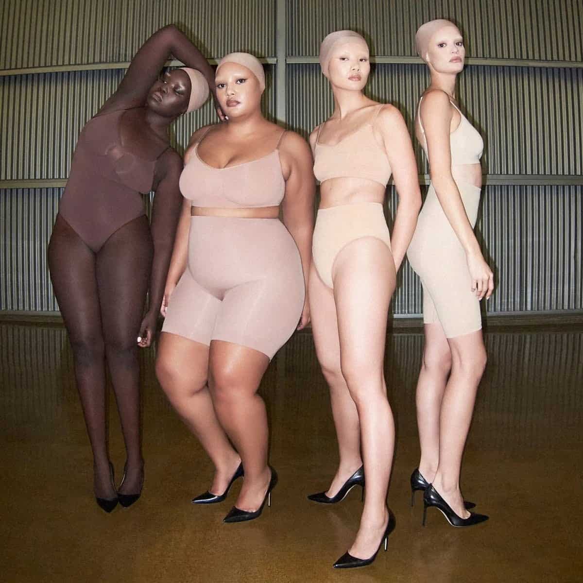 Victoria's Secret Angels on Kim Kardashian's Shoulders