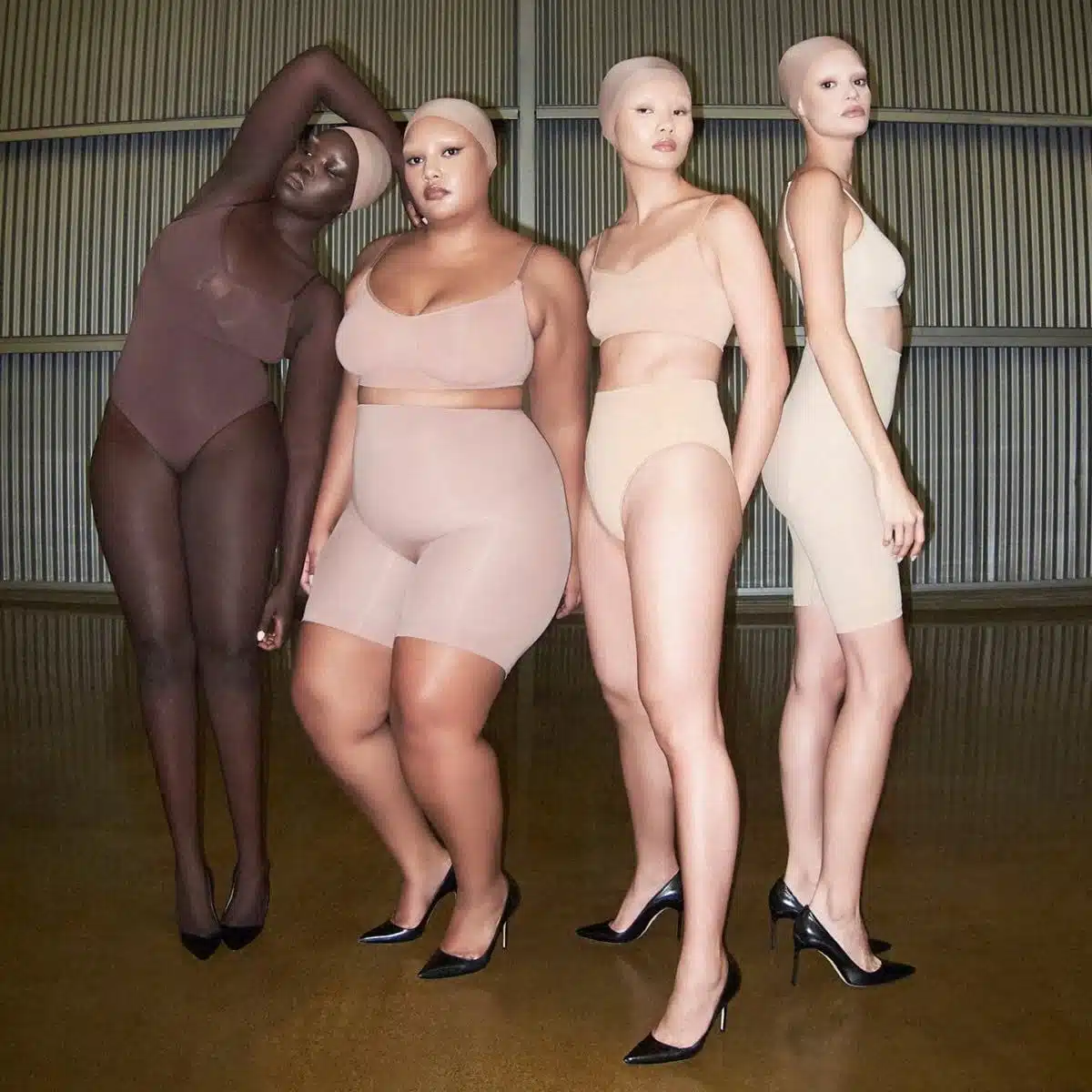 Victoria's Secret Angels in Kim Kardashian's SKIMS Campaign