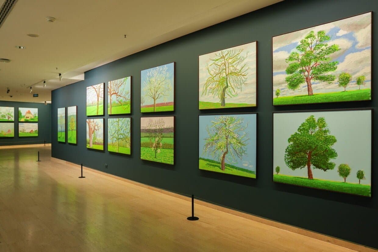 David Hockney’den Bahara Övgü David Hockney’den Bahara Övgü