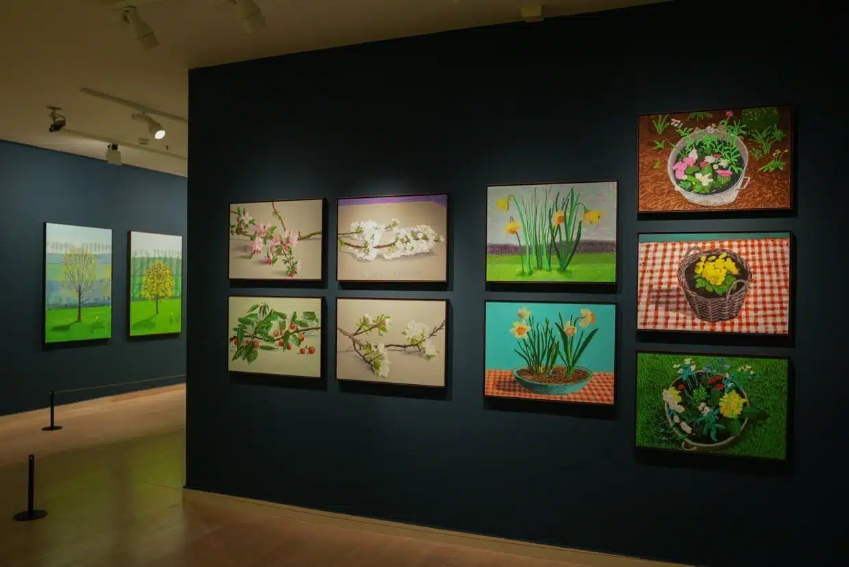 Praise to Spring by David Hockney Praise To Spring By David Hockney