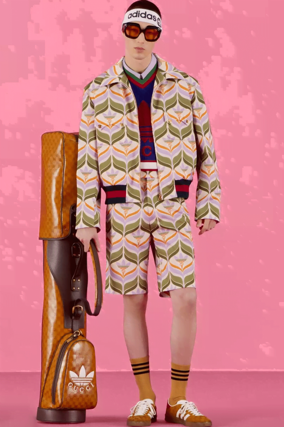 Adidas & Gucci Designs Golf Bags