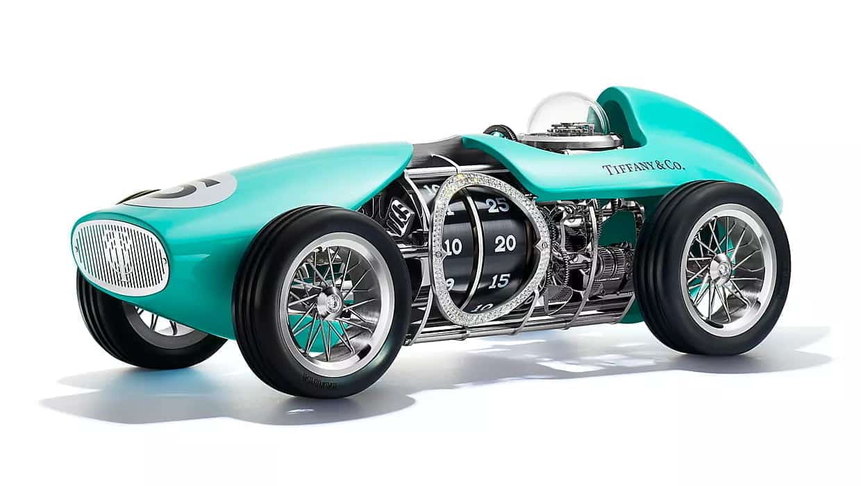 Tiffany & Co. Mavisi Bu Defa Bir Masa Saatinde Tiffany &Amp; Co. Mavisi Bu Defa Bir Masa Saatinde