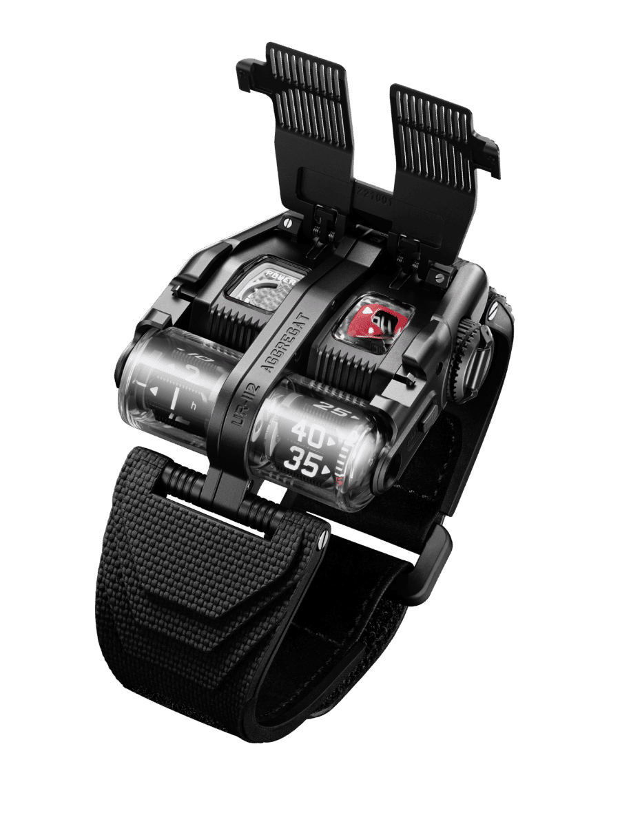 Karanlık Tarafa Geçmek: Urwerk UR-112 Back to Black Karanlık Tarafa Geçmek: Urwerk Ur-112 Back To Black