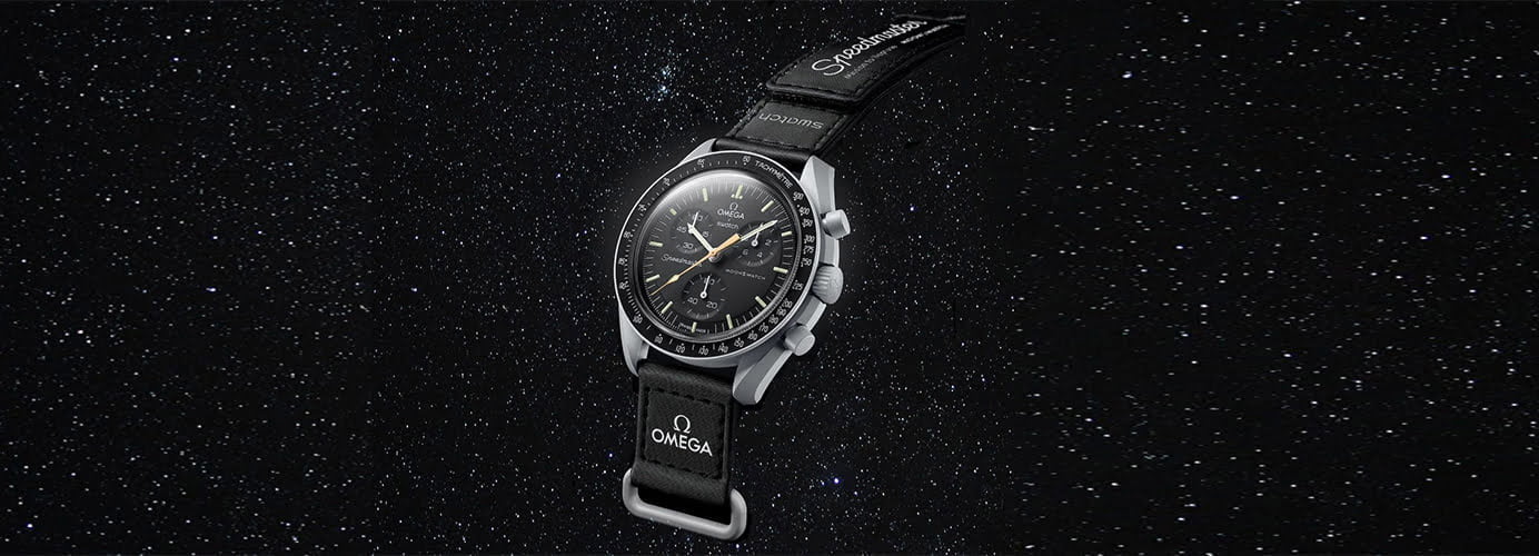 Altın Kaplamalı Bir Swatch: MoonSwatch Mission to the Moon Gold