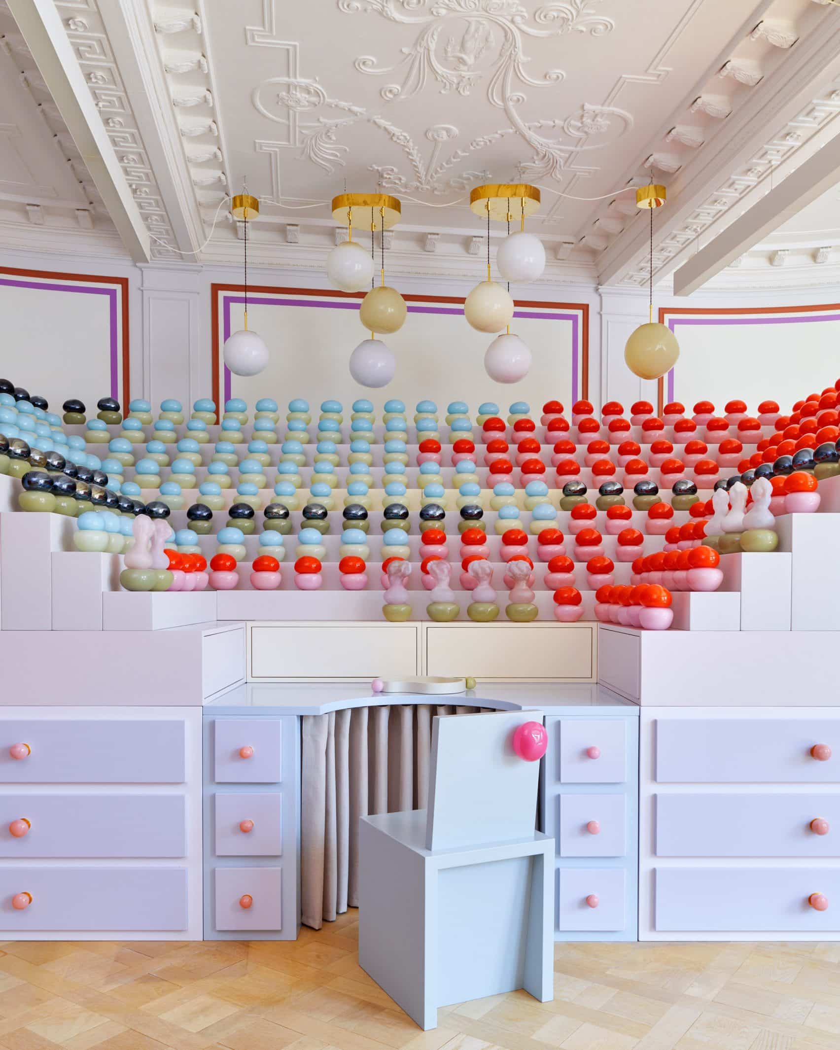 Installation of The Grand Budapest Hotel