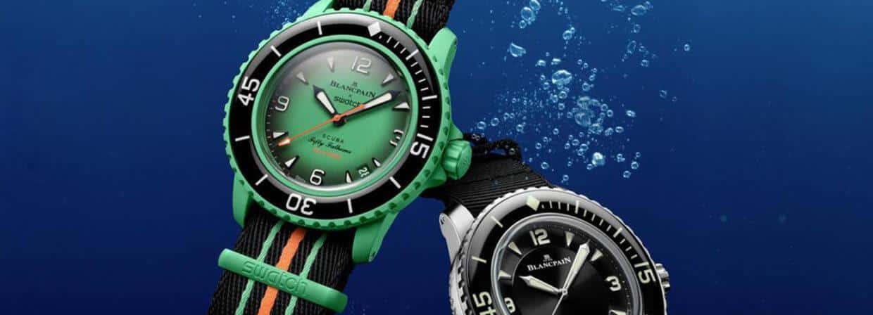 Swatch x Blancpain Bioceramic Scuba Fifty Fathoms Swatch x Blancpain Bioceramic Scuba Fifty Fathoms
