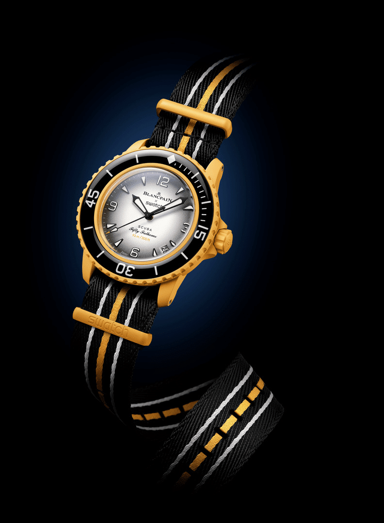 Swatch x Blancpain Bioceramic Scuba Fifty Fathoms Swatch X Blancpain Bioceramic Scuba Fifty Fathoms