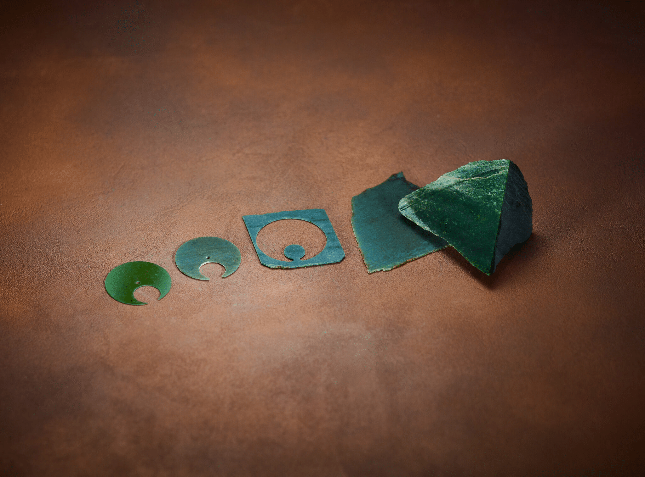 A Dial From Jade Stone: H. Moser &Amp; Cie. Streamliner Tourbillon Wyoming Jade