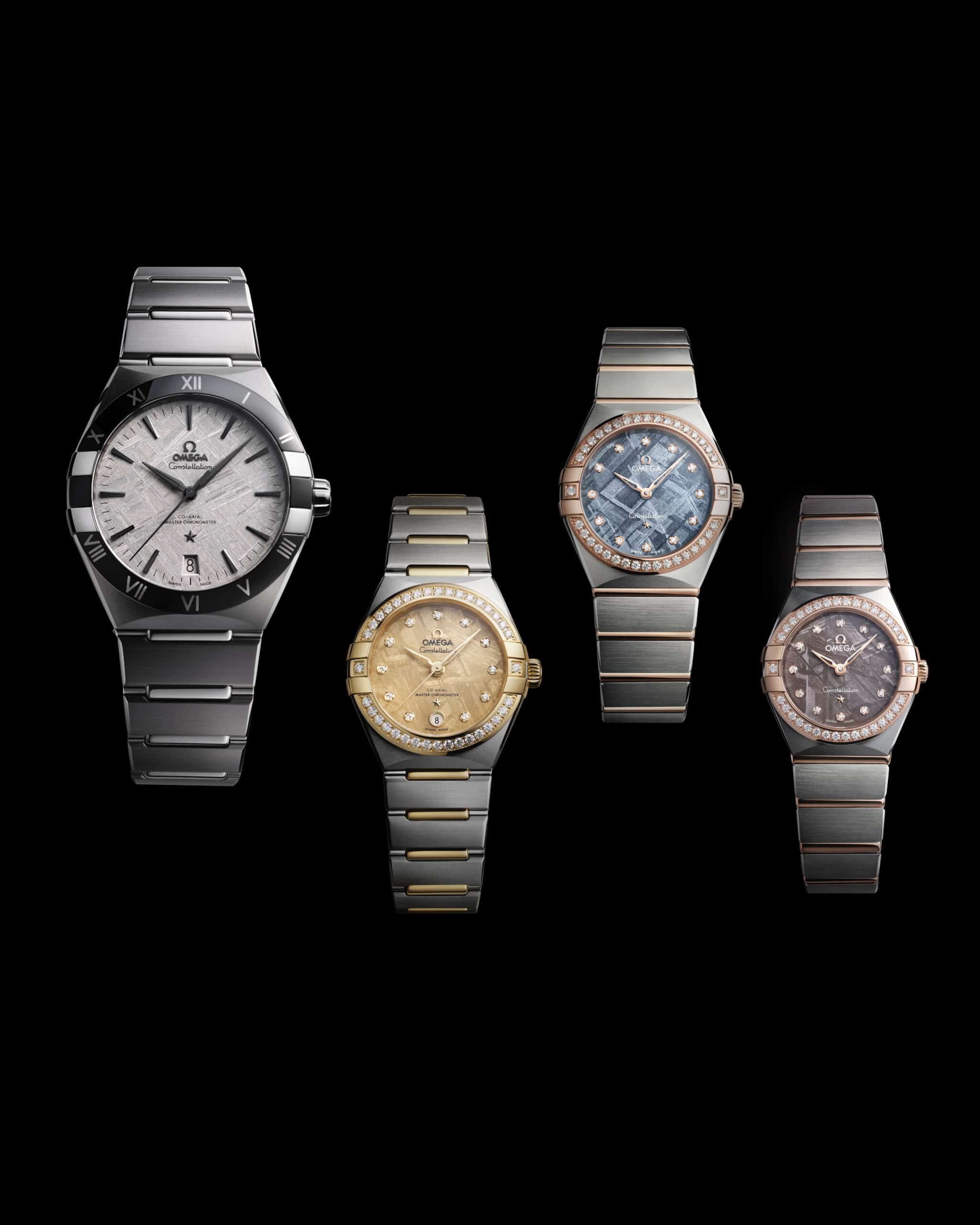 Omega’nın Meteorit Kadranları: Omega Constellation Meteroite Omega Constellation Meteroite