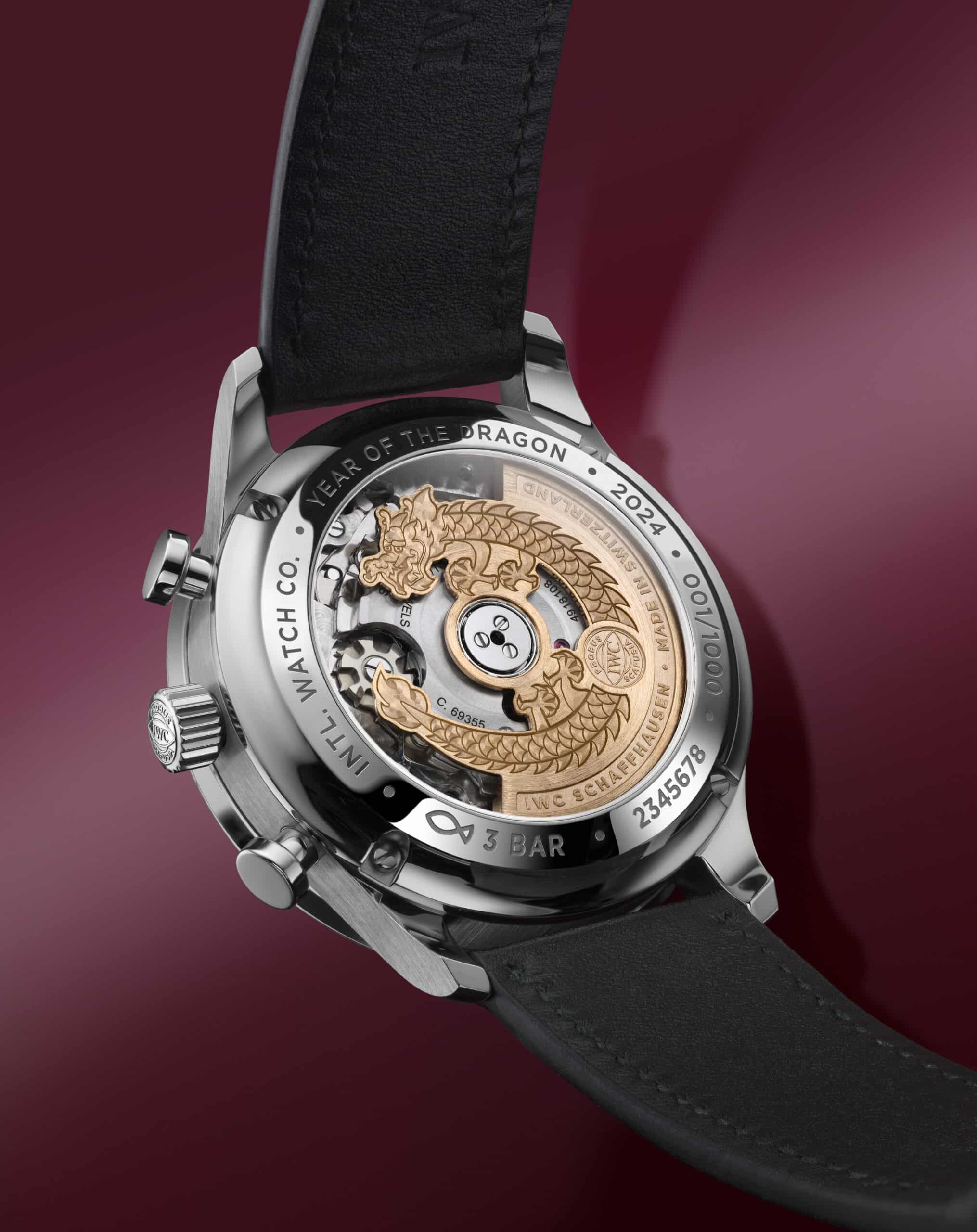 Iwc Schaffhausen'Da Ejderha Yılı: Iwc Portugieser Chronograph The Year Of Dragon