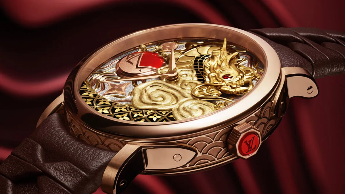 Üç Boyutlu Kadranlar: Louis Vuitton Escale Cabinet Of Wonders
