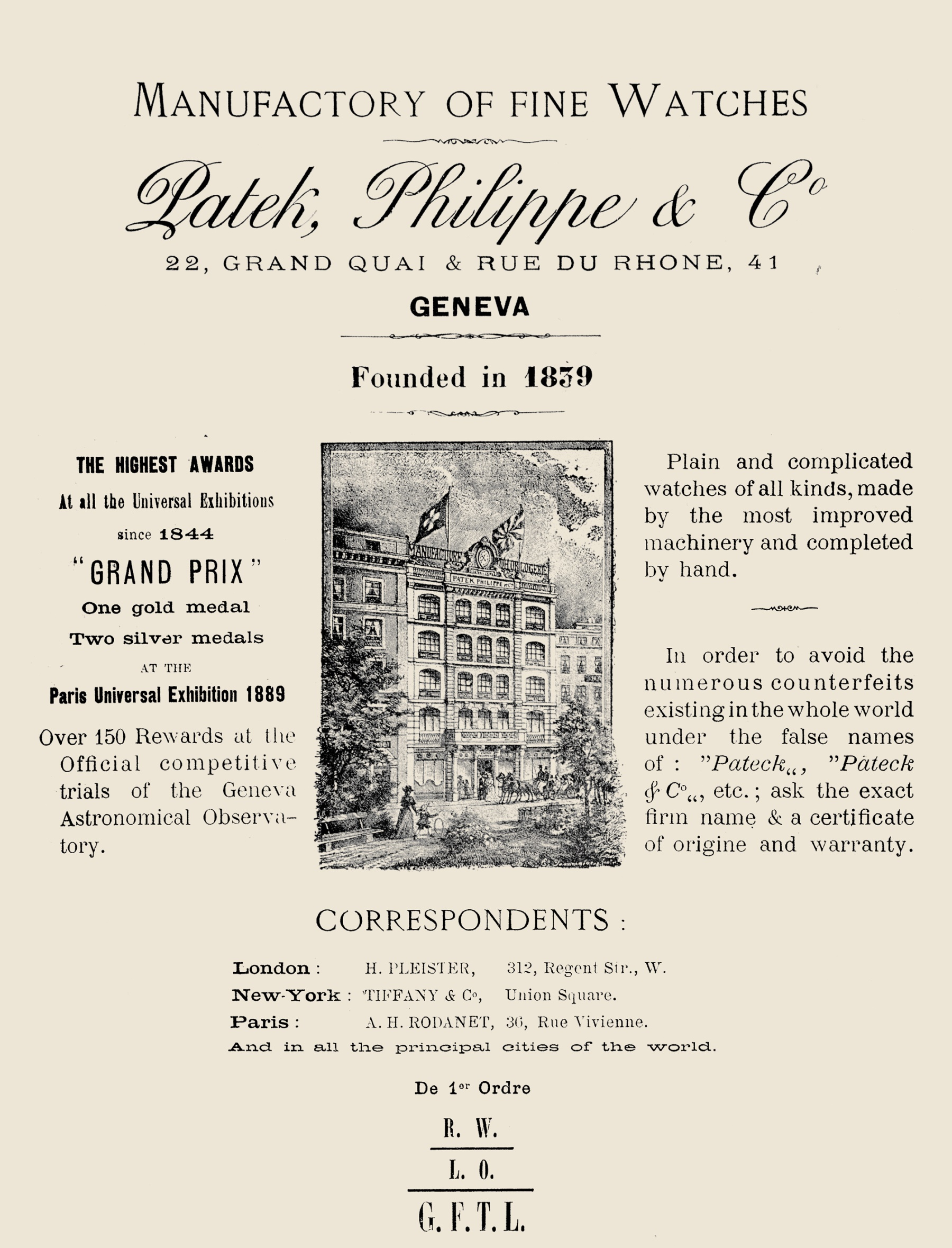 The History Of Patek Philippe