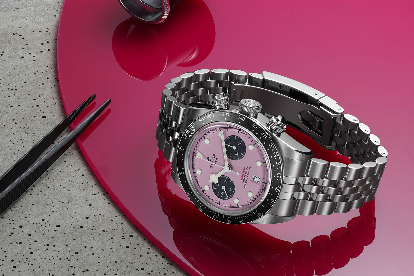 Tudor Black Bay'in Pembe Kadranı Tudor Black Bay'In Pembe Kadranı