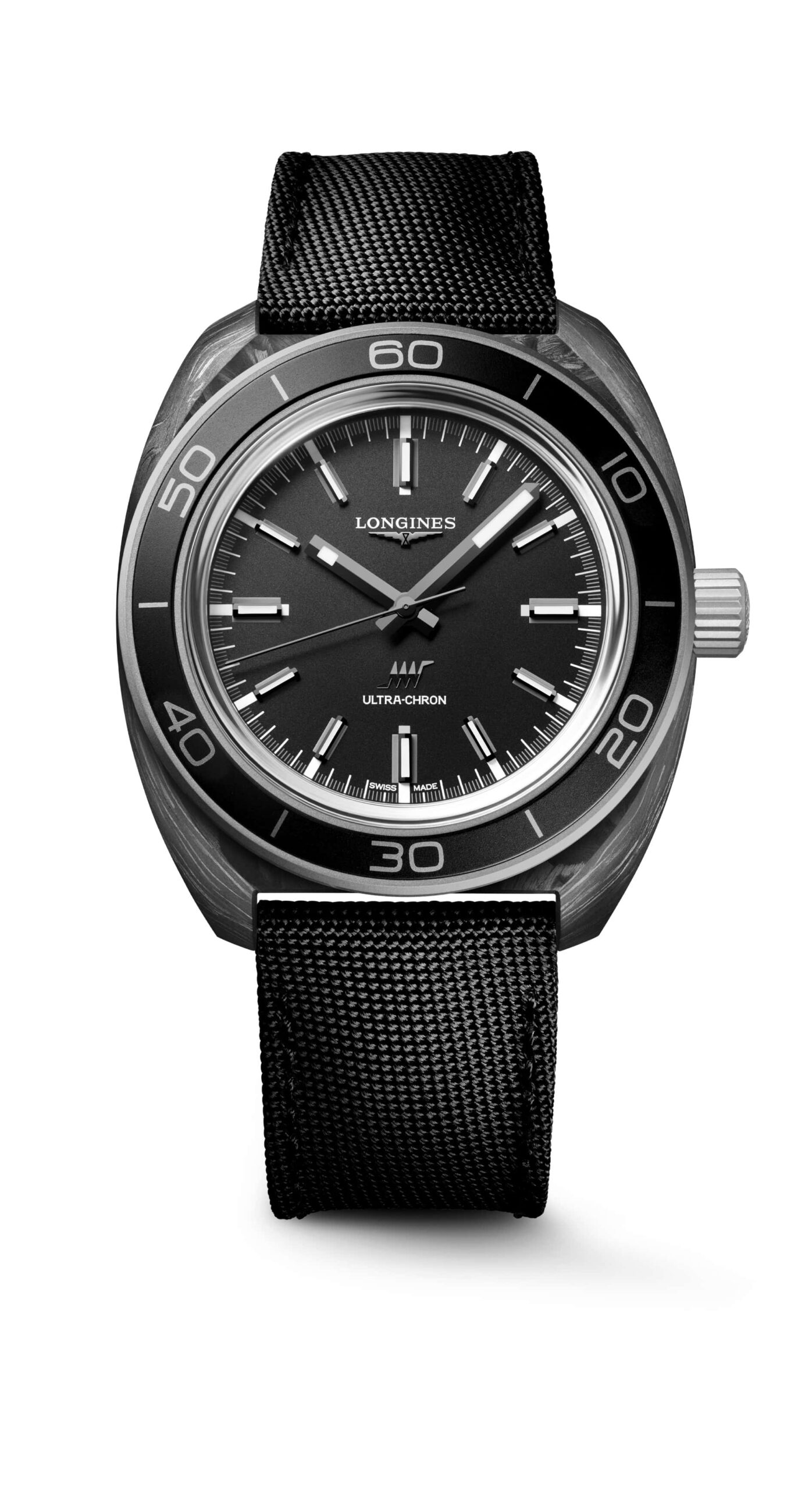 Köklerden İlhamla: Longines Ultra-Chron Carbon Longines Ultra-Chron Carbon