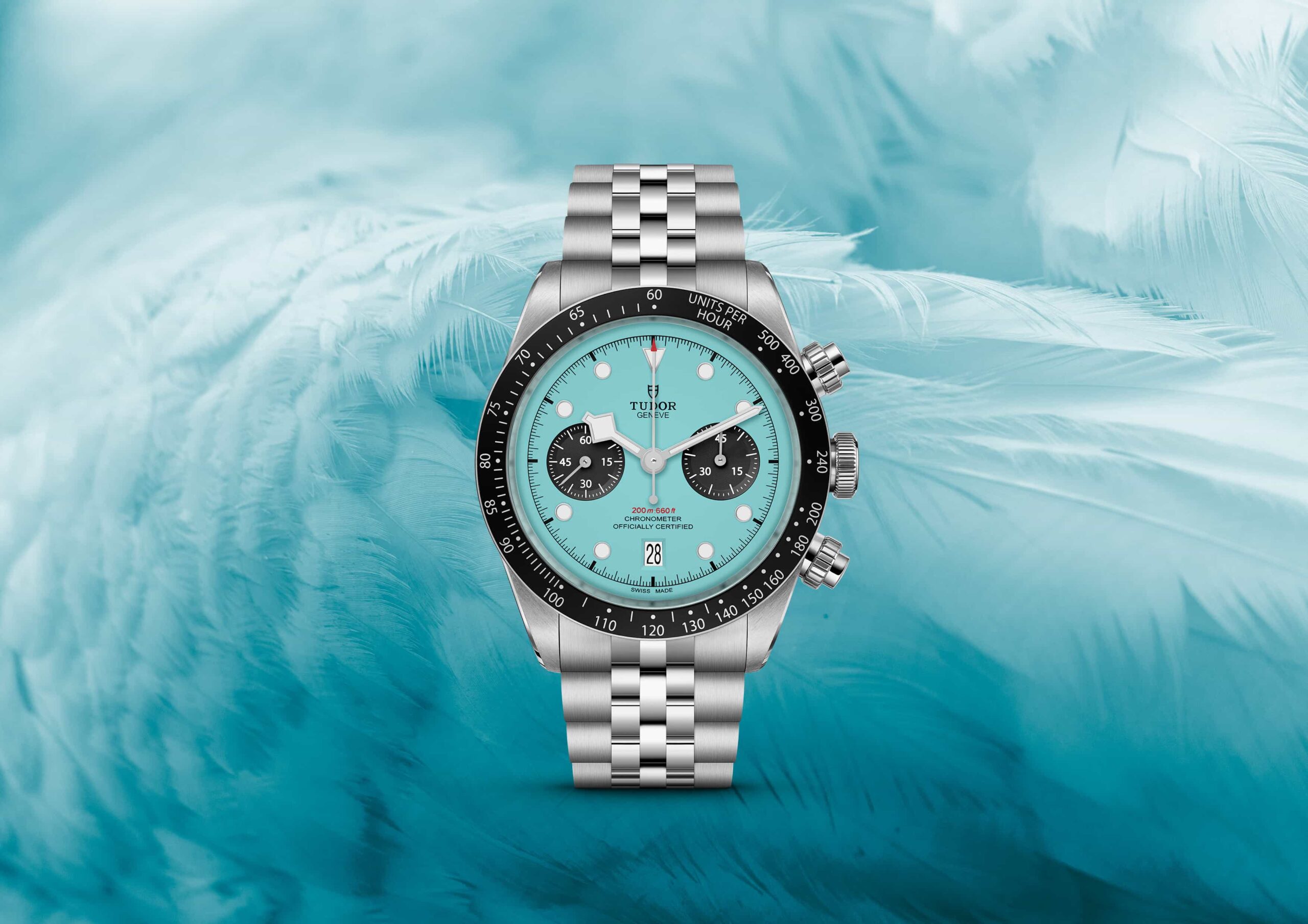 Şimdi Mavi: Tudor Black Bay Chrono Flamingo Blue Şimdi Mavi: Tudor Black Bay Chrono Flamingo Blue