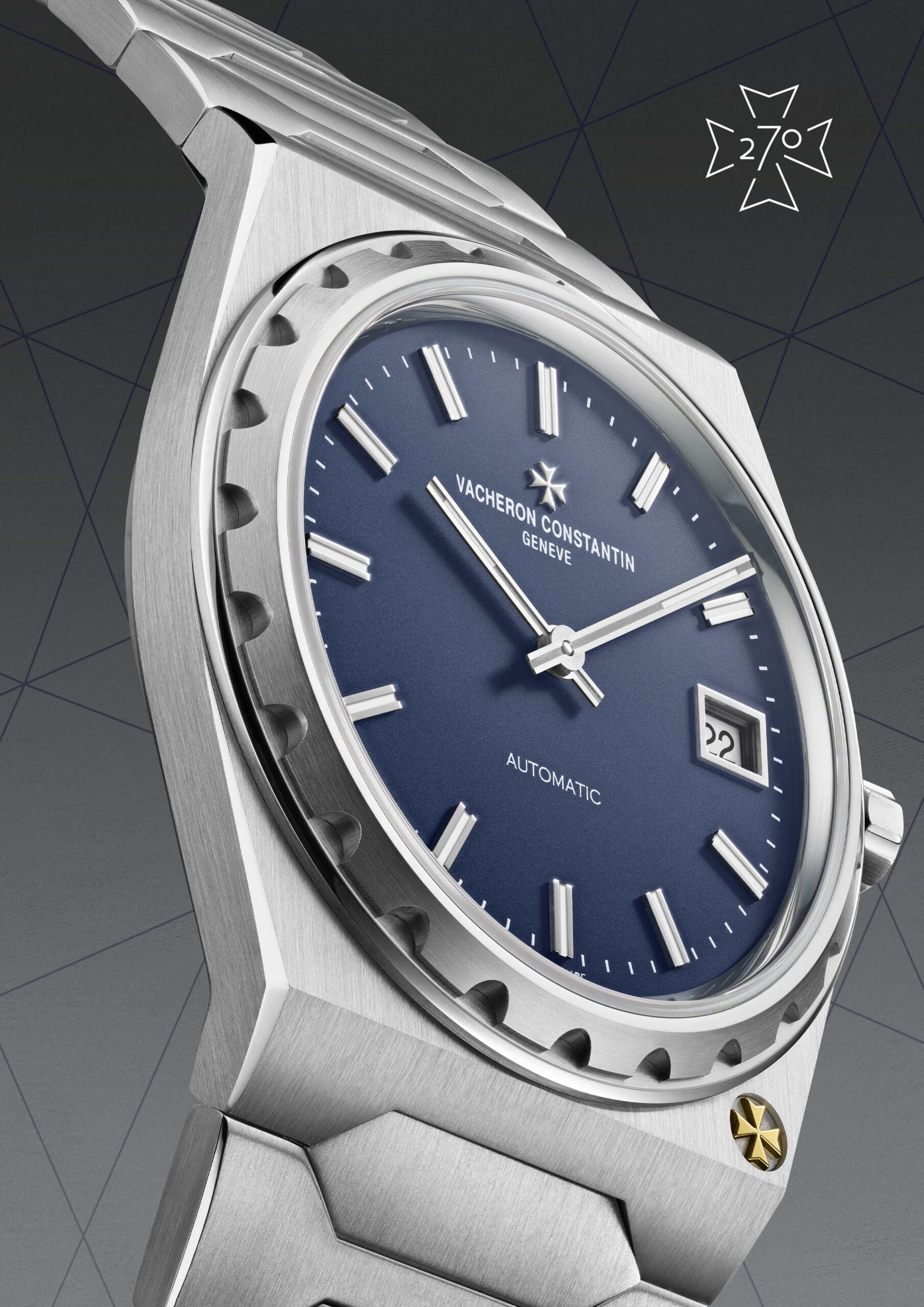 Vacheron Constantin Historiques 222, Şimdi Paslanmaz Çelik Vacheron Constantin Historiques 222, Şimdi Paslanmaz Çelik