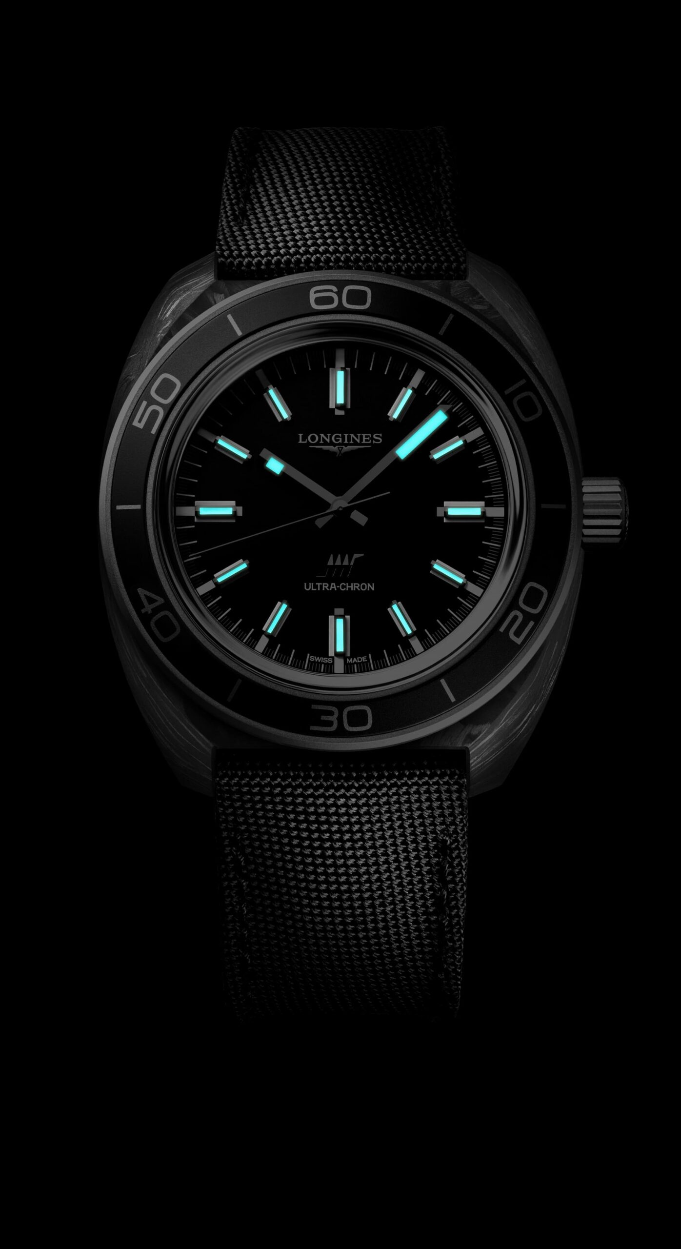 Köklerden İlhamla: Longines Ultra-Chron Carbon Longines Ultra-Chron Carbon