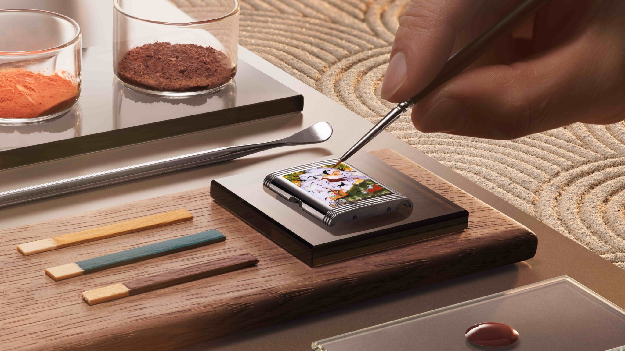 Reverso Tribute Enamel &Quot;Shahnameh&Quot;