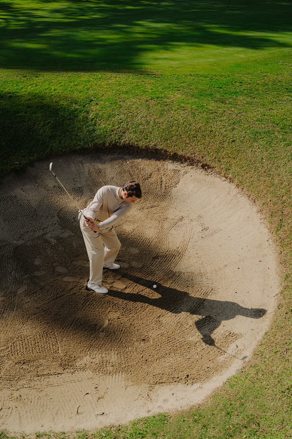 Golf Sahalarında Loro Piana Şıklığı Golf Sahalarında Loro Piana Şıklığı