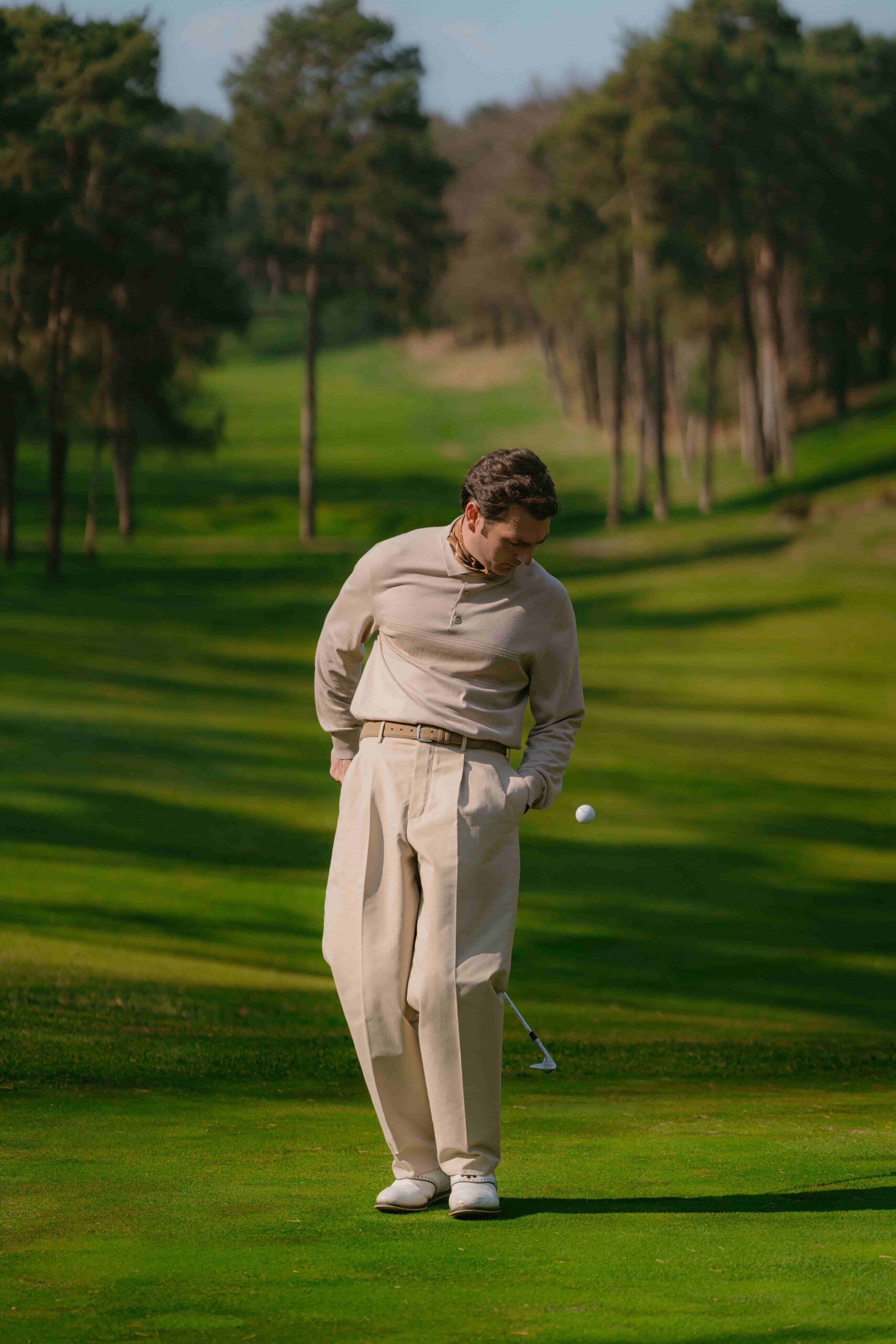 Golf Sahalarında Loro Piana Şıklığı Golf Sahalarında Loro Piana Şıklığı