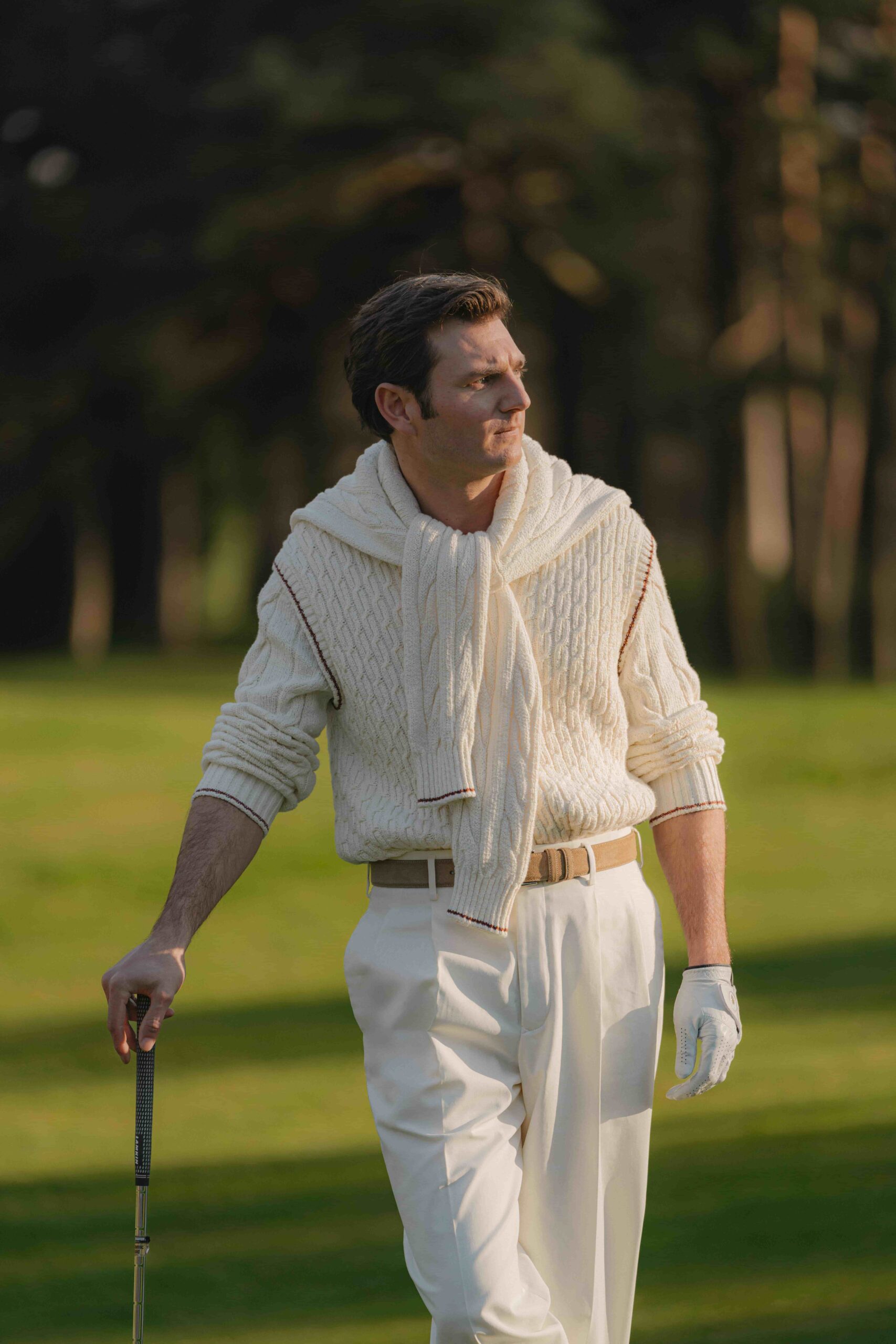 Golf Sahalarında Loro Piana Şıklığı Golf Sahalarında Loro Piana Şıklığı