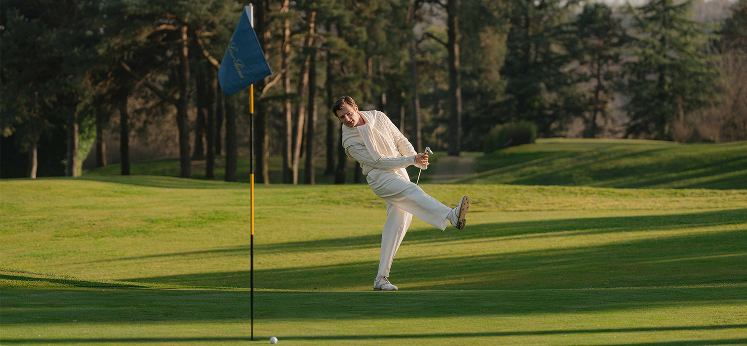 Golf Sahalarında Loro Piana Şıklığı Golf Sahalarında Loro Piana Şıklığı
