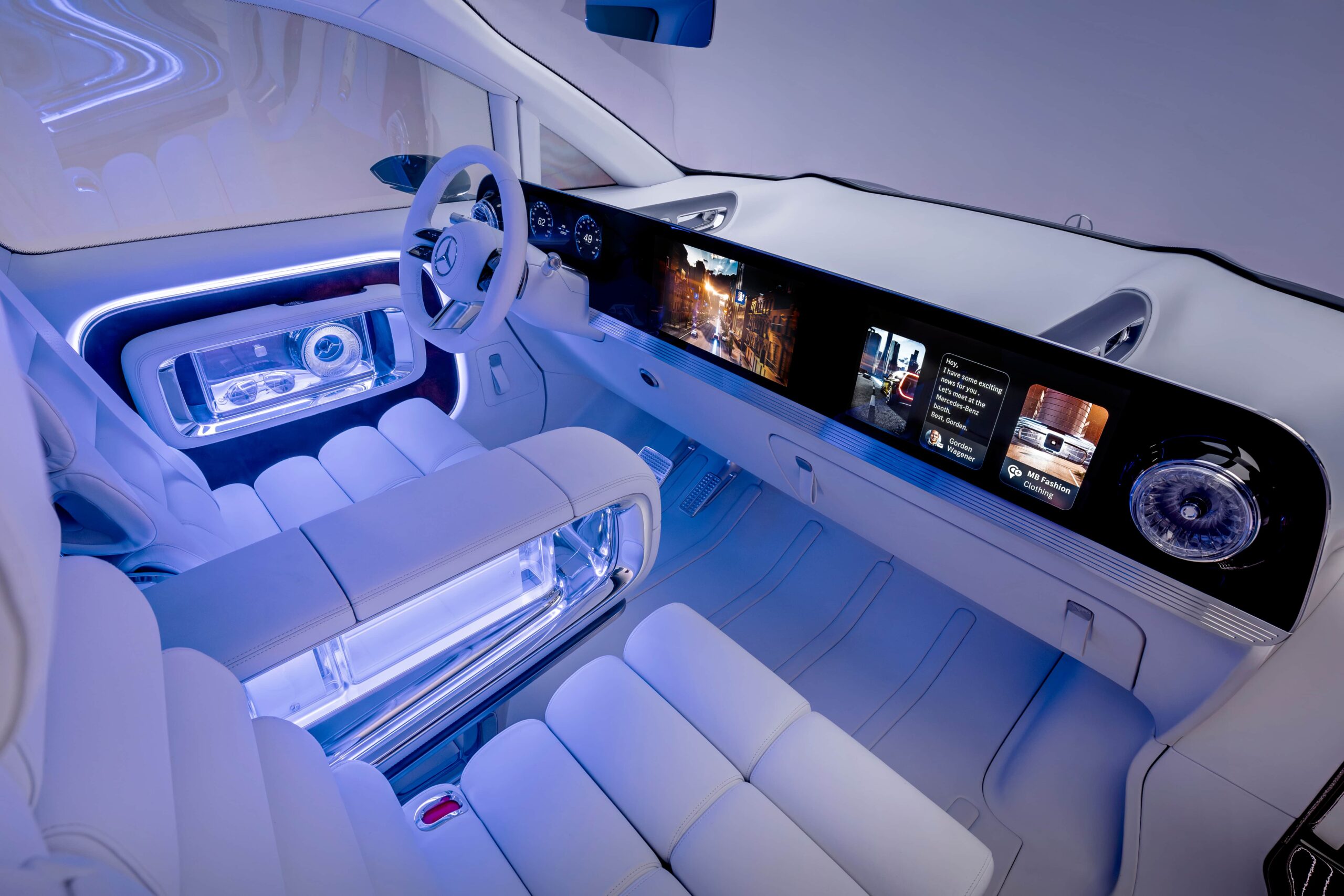 Mercedes-Benz Vision V Concept Geleceğe Işık Tutuyor Mercedes-Benz Vision V Concept Geleceğe Işık Tutuyor