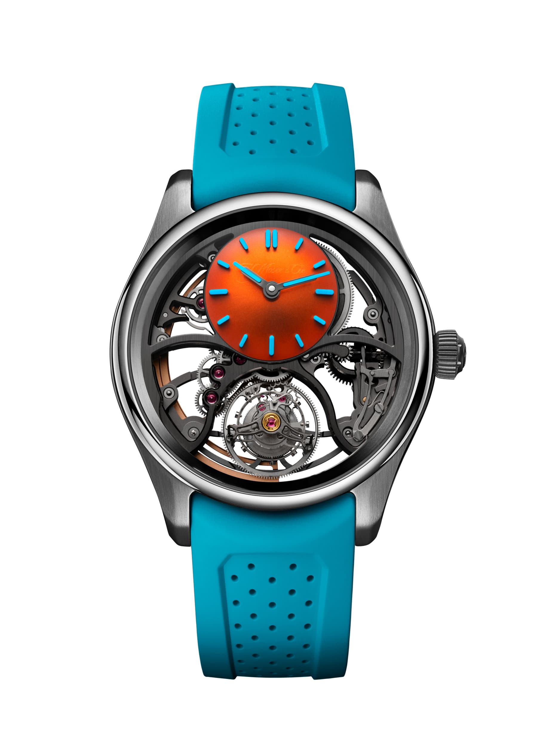 H. Moser & Cie.’nin Renkli Üçlüsü: Pioneer Spiced Aqua Pioneer Spiced Aqua