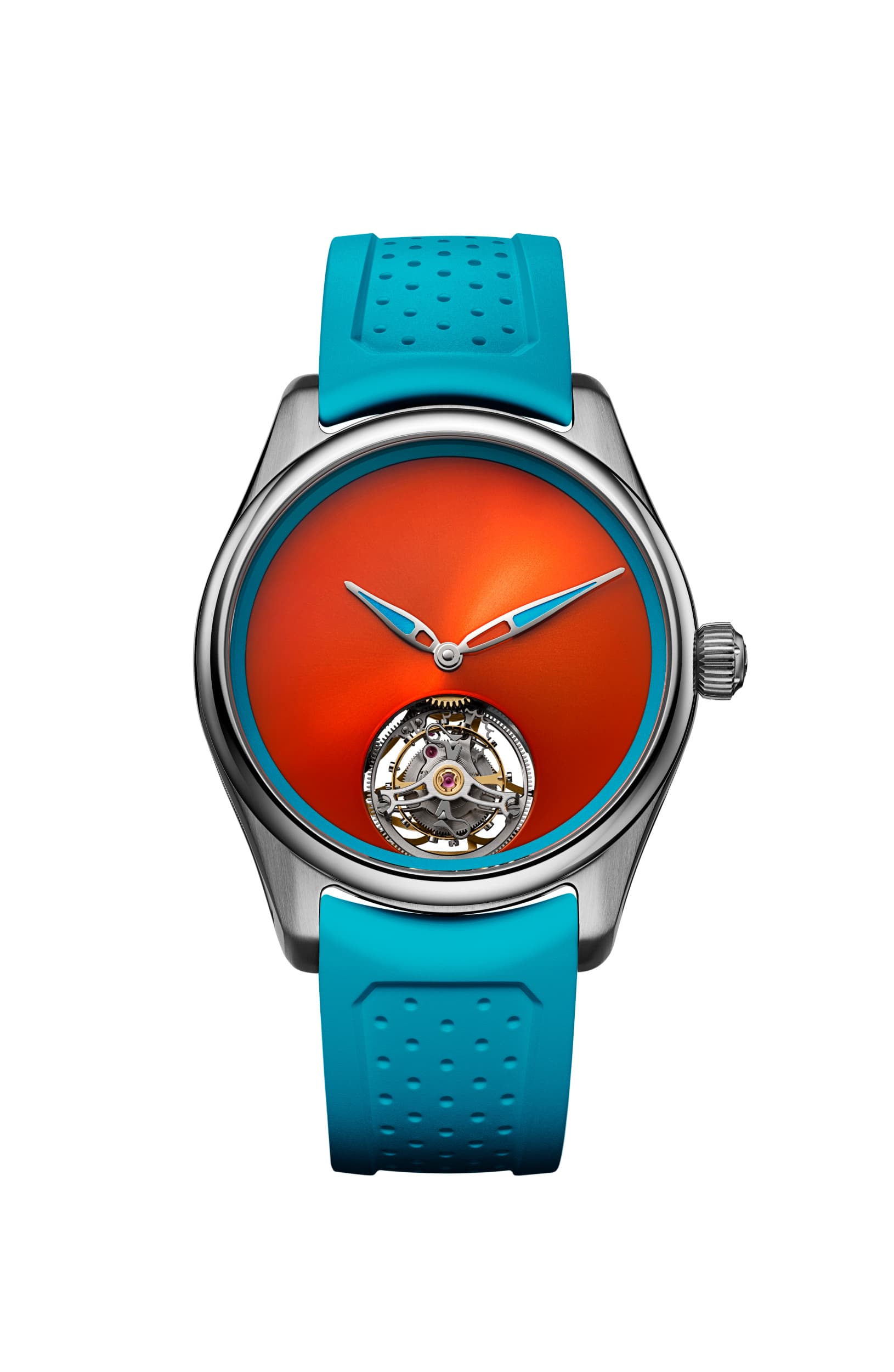 H. Moser & Cie.’nin Renkli Üçlüsü: Pioneer Spiced Aqua Pioneer Spiced Aqua