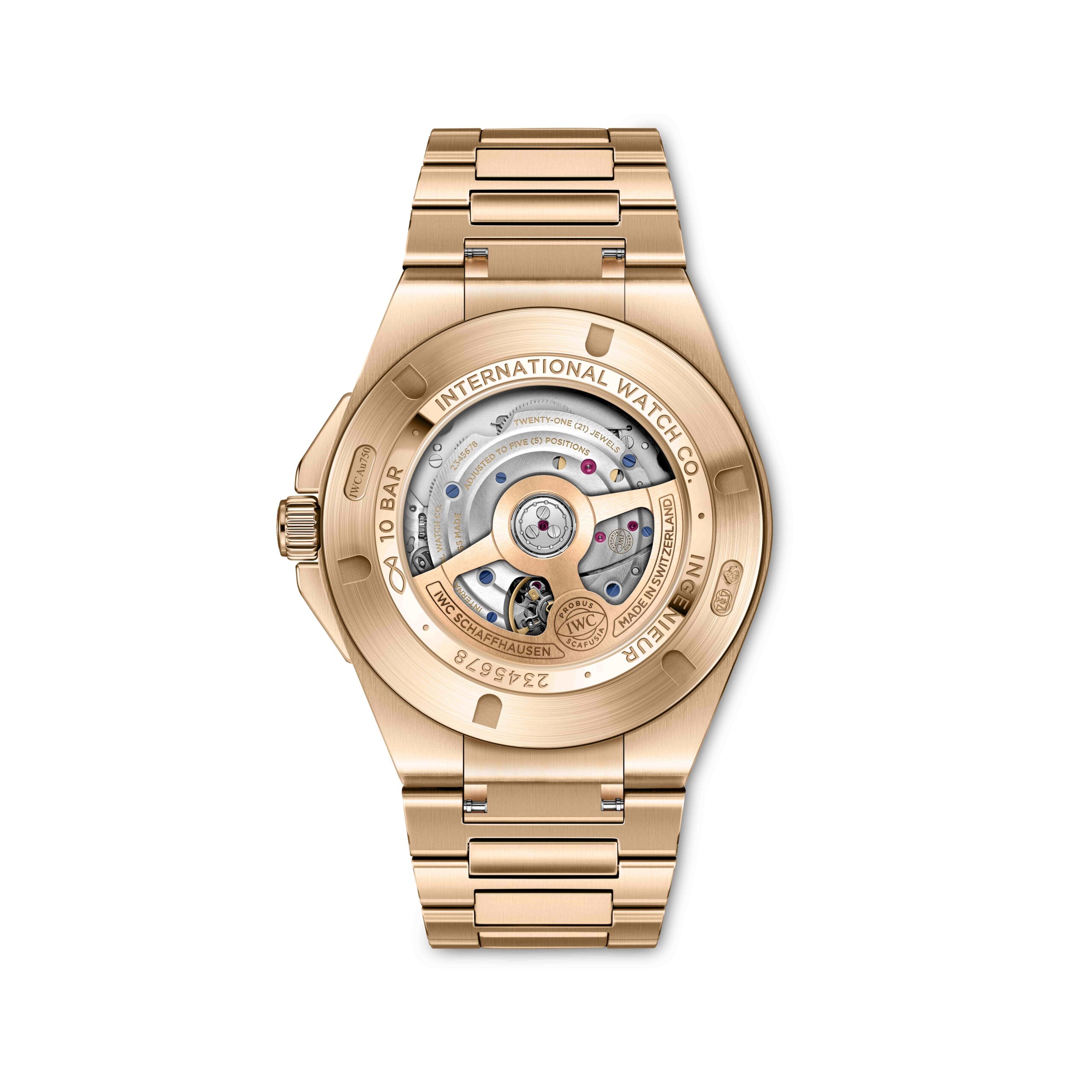 Gérald Genta Tasarımına Altın Dokunuş: IWC Ingenieur Automatic 40 Gérald Genta Tasarımına Altın Dokunuş: Iwc Ingenieur Automatic 40